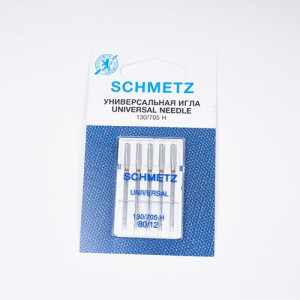 Иглы SCHMETZ бытовые универсальные 80/12 (упаковка 5 шт.)