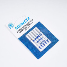 Иглы SCHMETZ бытовые универсальные ассорти 80(1) 90(3) 100(1) (упаковка 5 шт.)
